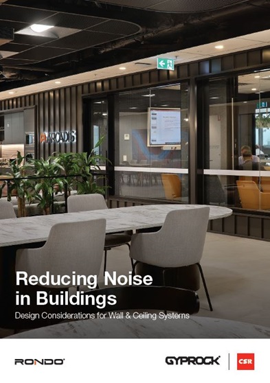 Gyprock and Rondo Whitepaper - Reducing Noise in Buildings Thumbnail