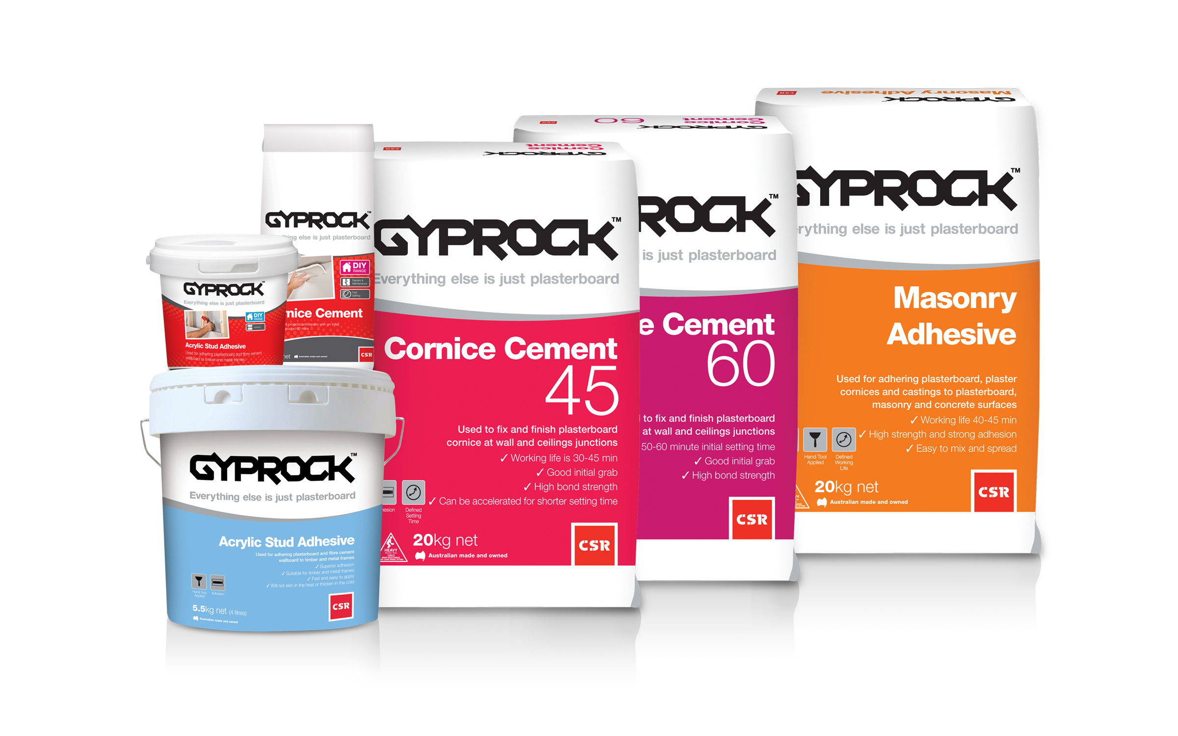 Gyprock Products Plasterboards, Cornice, Compounds & Accessories CSR