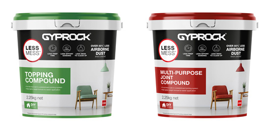 Gyprock Less Mess Multi-Purpose Joint and Topping Compound products