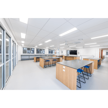 Palmview new science labs - Gyprock