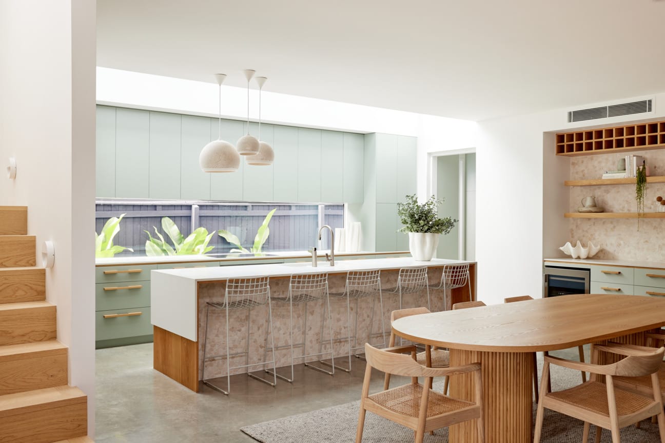 kitchen outdoor ceiling area