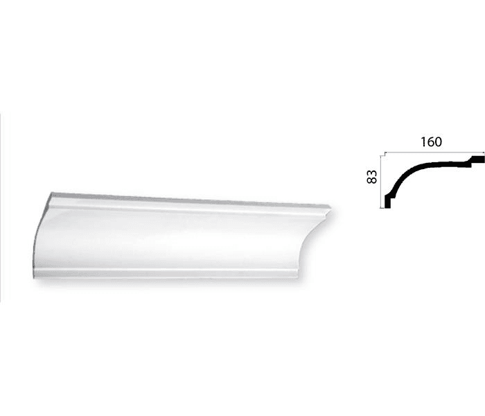 decorative plaster cornice