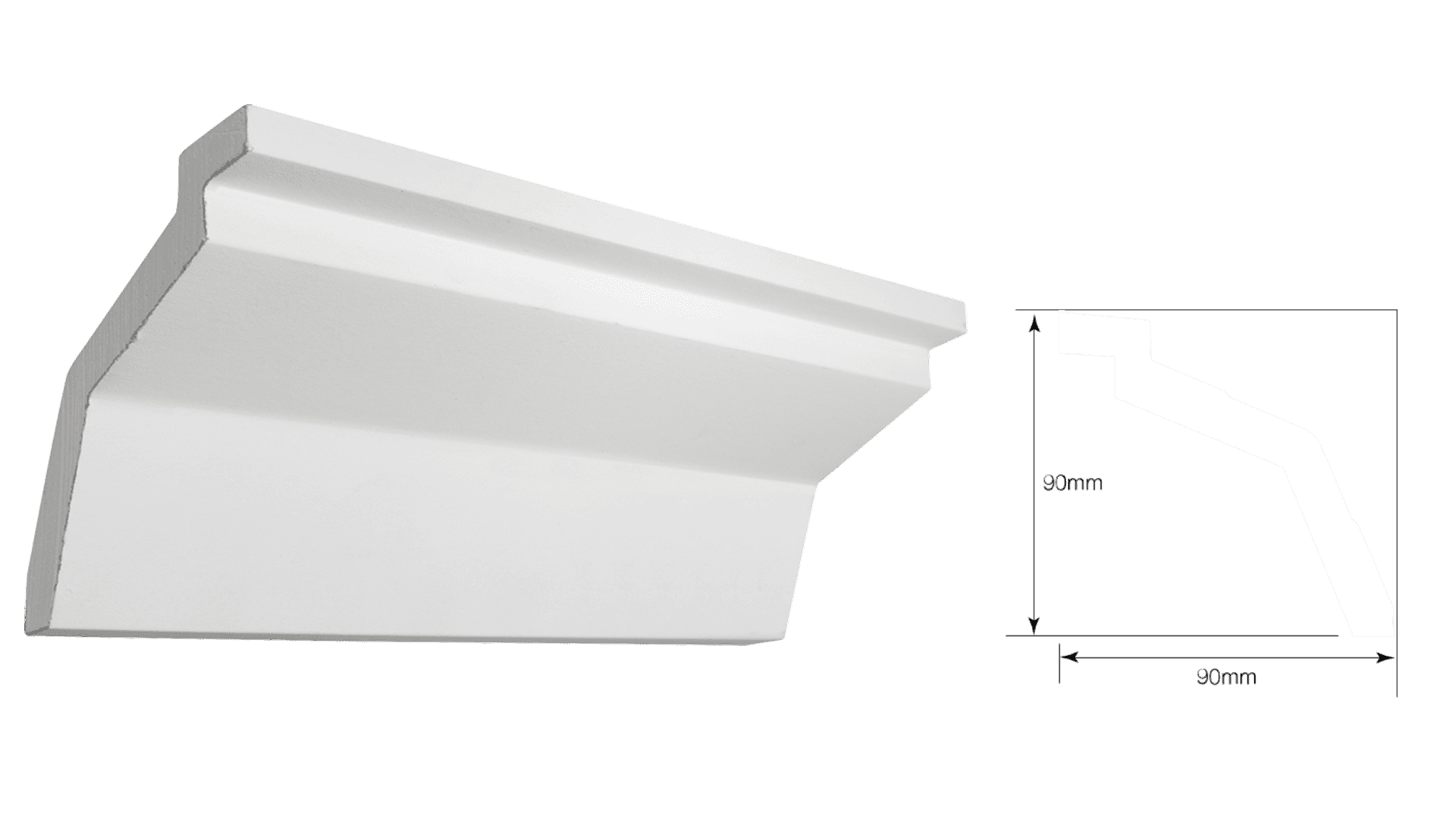 Alto Cornice Edge Profile