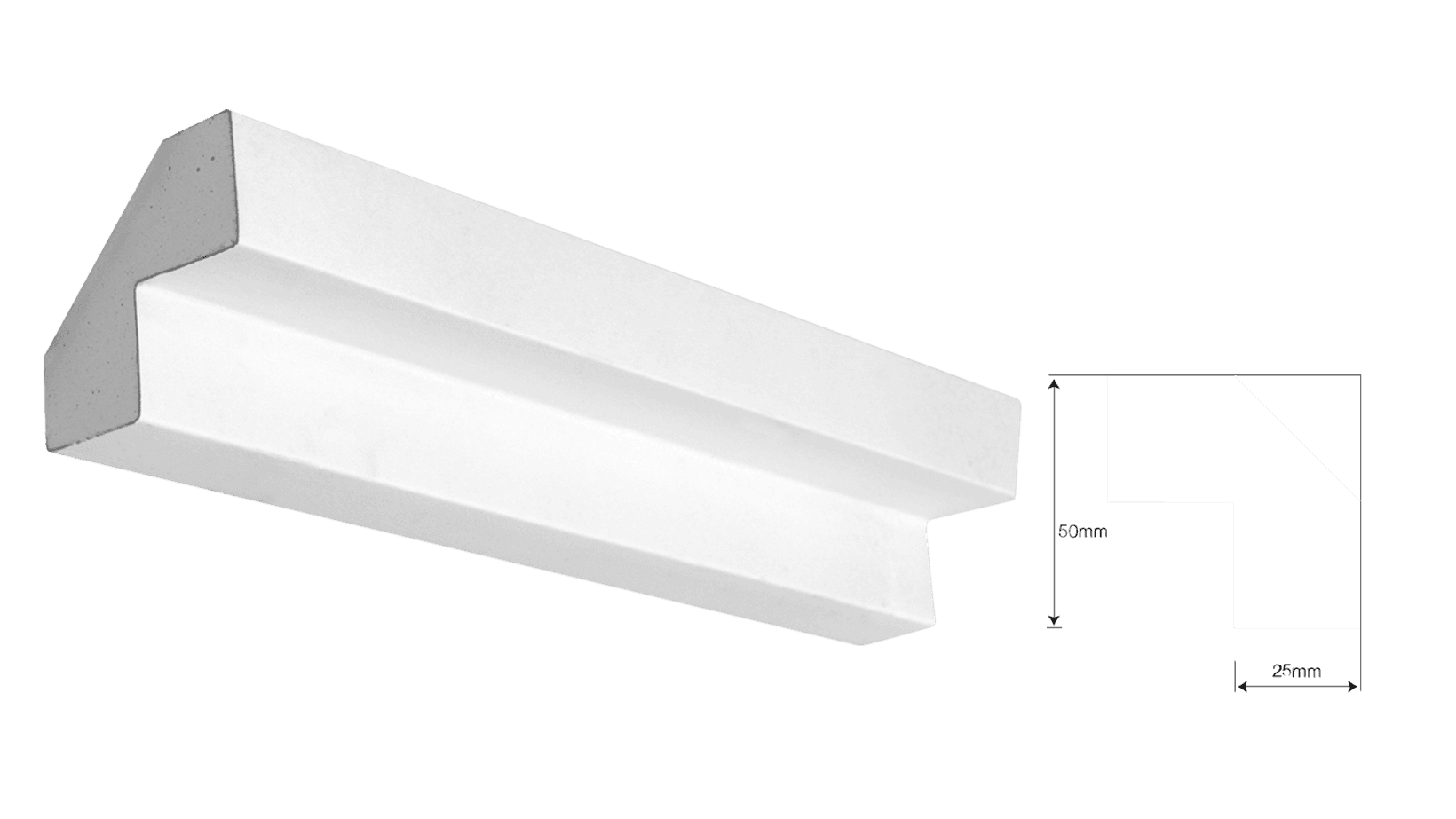 Gyprock Duo profile cornice