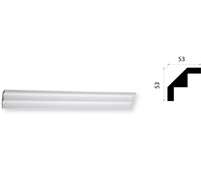 decorative plaster cornice