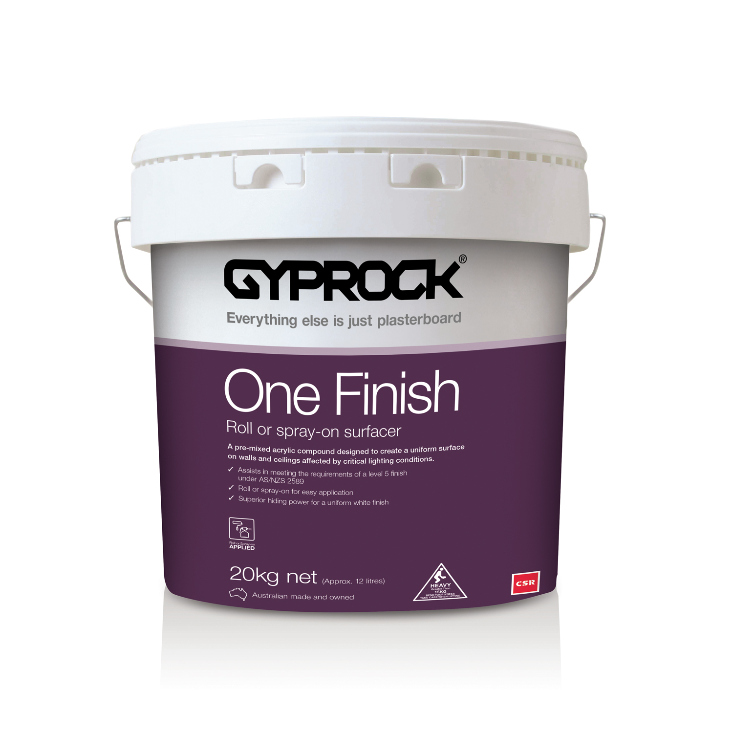 Gyprock One Finish product.