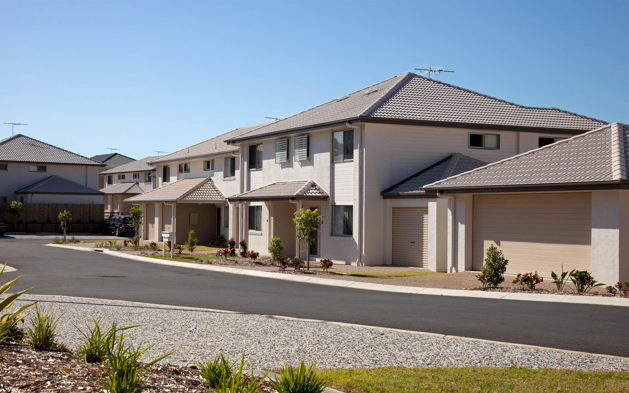 Class 1 and 10 building standalone single dwellings or townhouses, row houses or terraces potentially requiring fire safety.